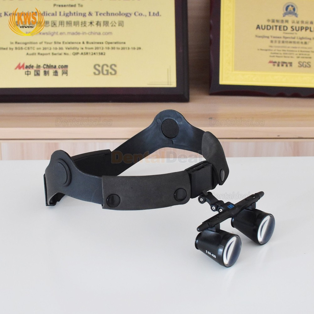 KWS FD-501G-2 2.5X/3.5X Dental Binocular Loupe Surgical Loupe